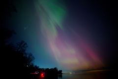 Aurora Borealis from Webster, NY